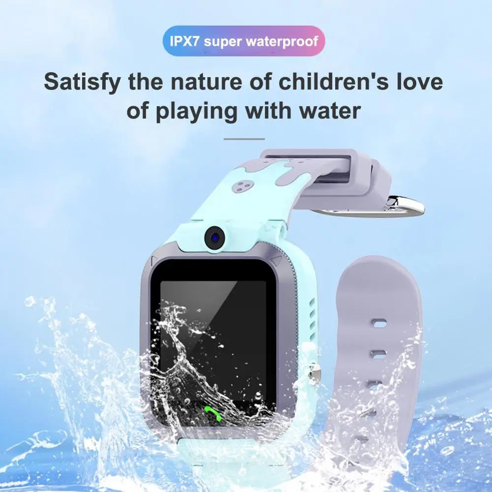Kids Smart Watch Music Game Smartwatch Waterproof Children Smart Watch SOS Baby Watch Play Game Music Watch Boys Girls