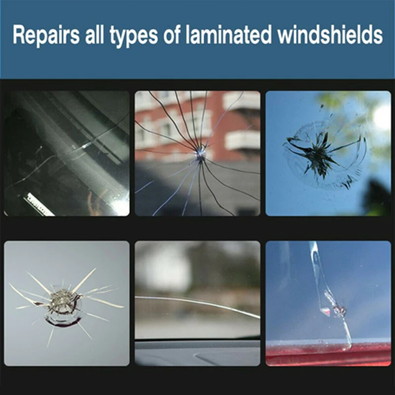 

HOT Windscreen Windshield Repair Kit Tool Glass Corrector Crack Repairing for Car TI99