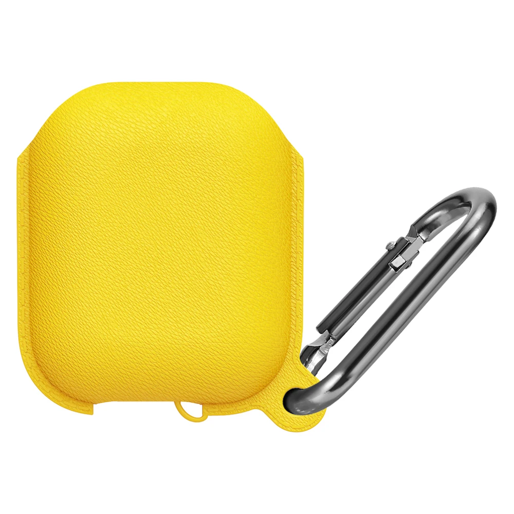 Litchi узор водонепроницаемый чехол для наушников для Airpods чехол милый силиконовый Bluetooth наушники защитный чехол-1or2 поколение - Цвет: 07