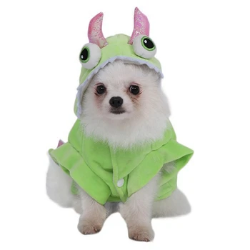

Pet Cat Dog Cosplay Puppy Hoodie Sweater Pterosaurs Dress Dinosaur Shape Shirt Clothes Dog Coat Warm Sweatshirt Product