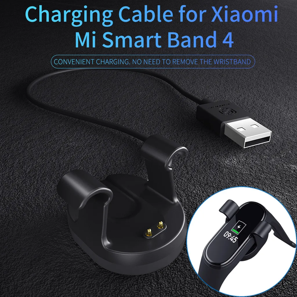 Зарядное устройство для Xiaomi 4/4 NFC Браслет Смарт часы Быстрая зарядка USB кабель зарядная док-станция Замена портативное зарядное устройство 19Sep