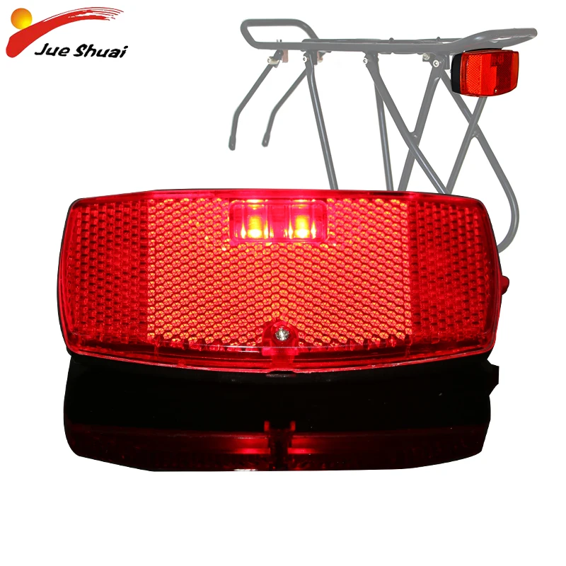 Red Rear Light Owlet Taillight Led Light On Rear Rack Ebike Repair Accessory Bike Light Electric Ebike Sale Bike Electric