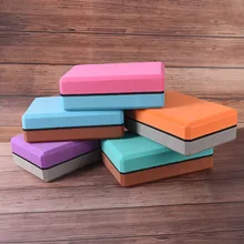 Высокое качество Пилатес блок йоги EVA кирпич Спортивные Упражнения Тренажерный зал пена тренировки Растяжка помощь тело формирование здоровья тренировки для женщин