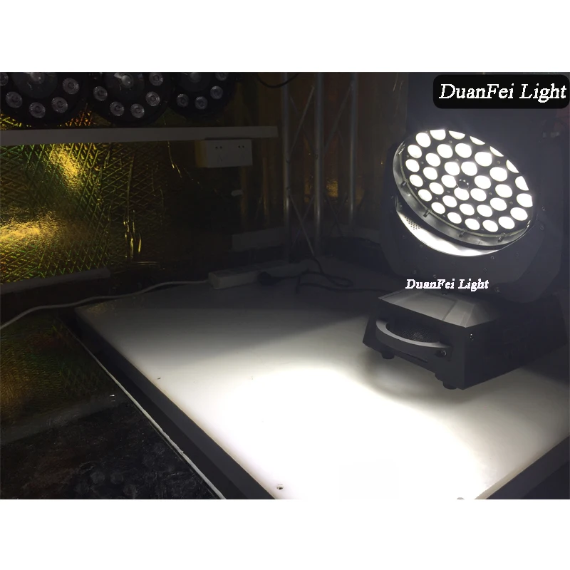 8 лотов сценическое освещение Rgbwa 36x15 Вт Dj движущаяся головка Lyre Led Zoom|Эффект