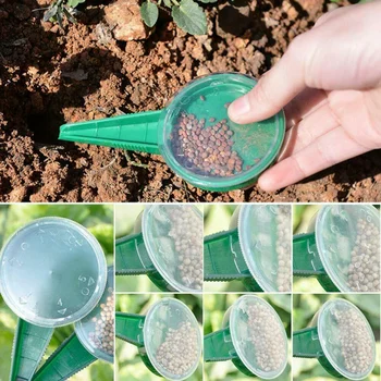 

4Pcs/Set Seedlings Garden tool Adjustable Size Seed Sowing Seedling Hole Puncher Garden Plant Seeder Planting Tools kit Seeder