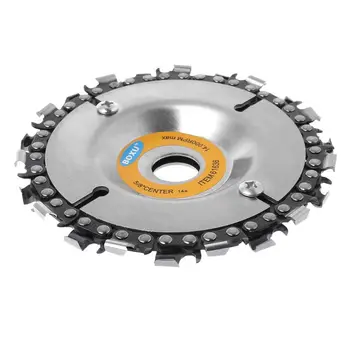 

Wood Carving Disc Woodworking Chain Plate Angle Grinding Chain Wheel For Angle Grinder