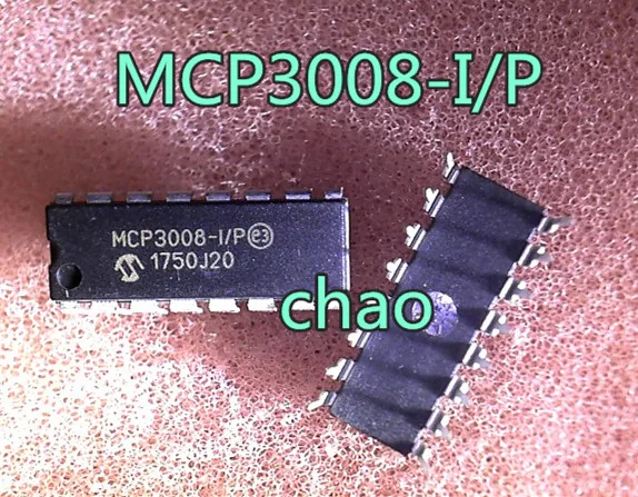 5 шт./лот MCP3008-I/P MCP3008 DIP-16
