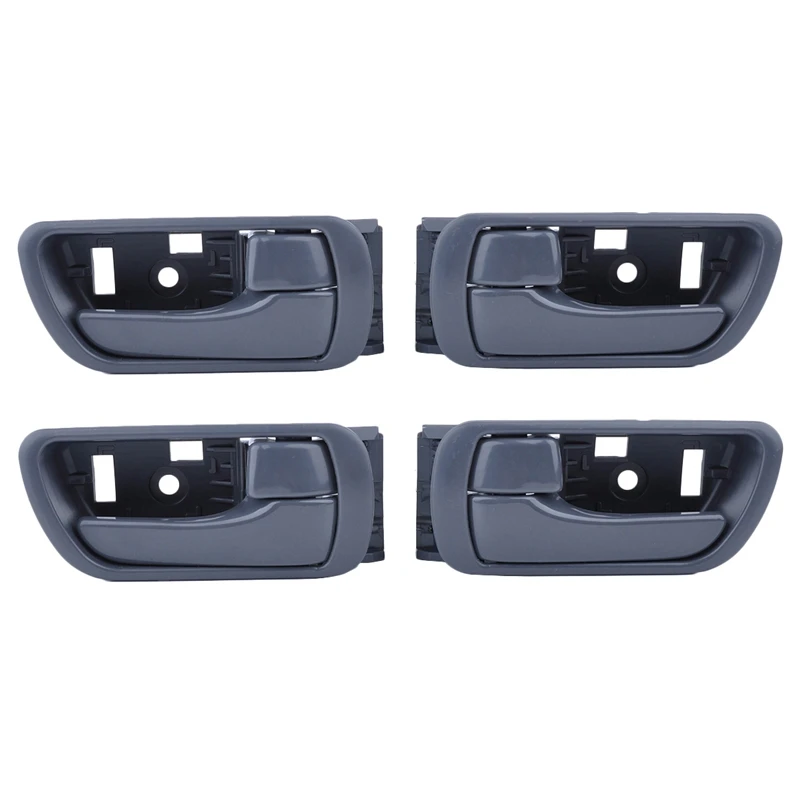 4 шт Автомобильная внутренняя дверная ручка 69205-33040 подходит для Camry 2002-2006 левая+ правая сторона