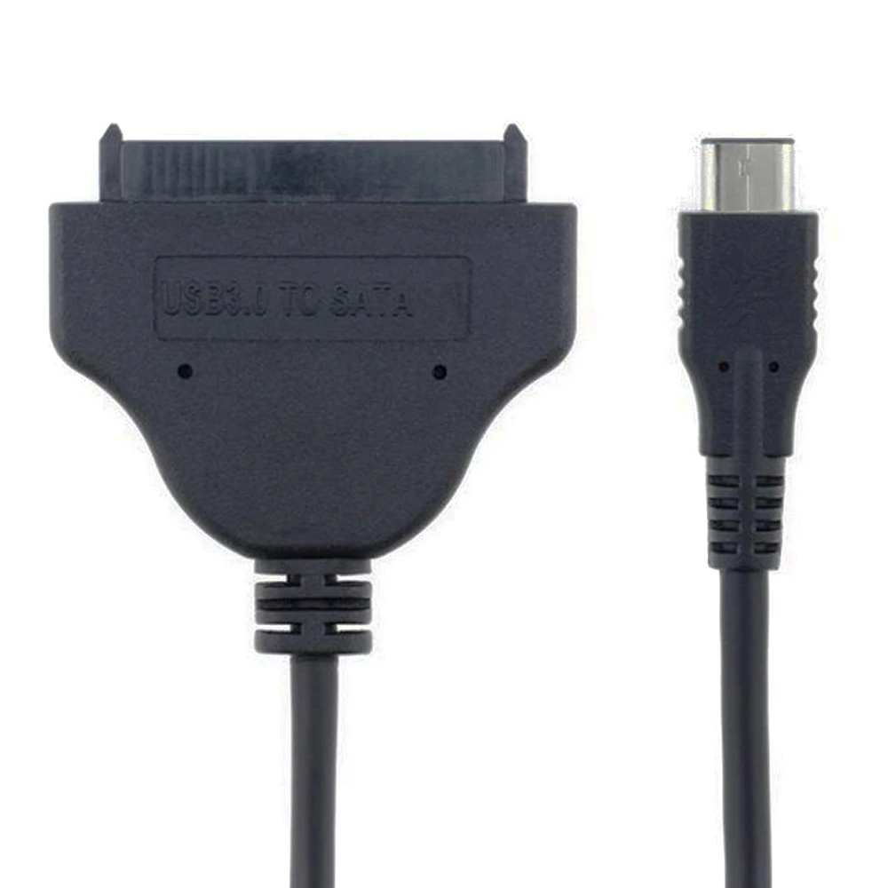 USB-C USB 3,1 type C к SATA 22pin кабель адаптер Внешний HDD 2,5 'жесткий диск конвертер для Macbook