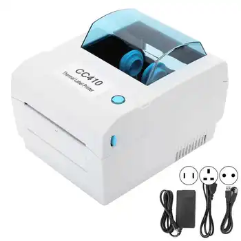 

Label Printer Thermal Barcod 203DPI Printer for USB Bluetooth Connection 110-240V Shipping Label Printer,
