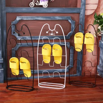

shoe rack free-installation originality indoor bathroom dormitory Slipper wearing multilayer storage rack shoe rack