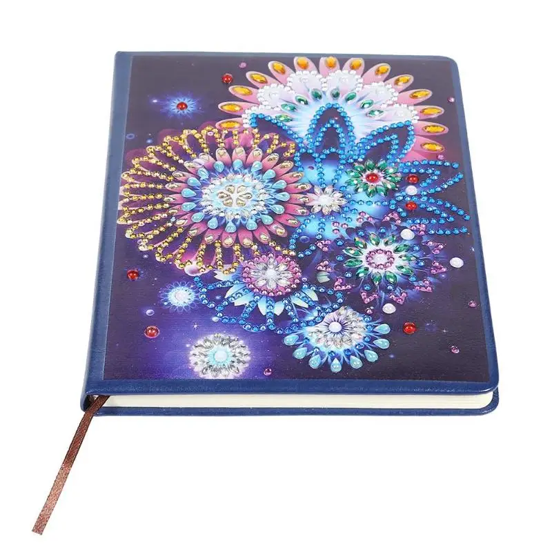 100 страниц, сделай сам, специальная форма, алмазная живопись, блокнот, дневник, книга для набросков, вышивка, алмазная вышивка крестиком, ремесло, подарок - Цвет: Mandala