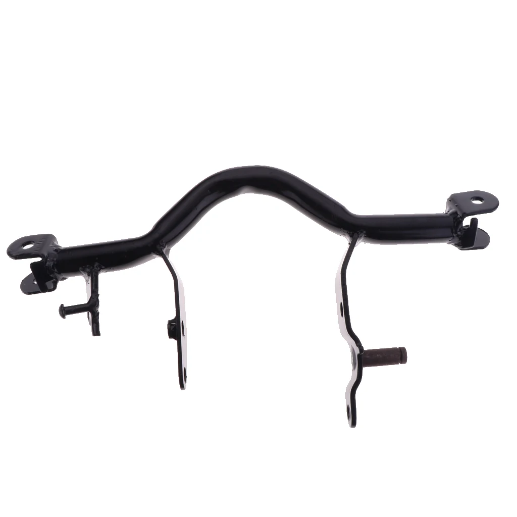 Black Motorcycle Spring Side Kickstand + Foot Pedals Mounting Bracket for Yamaha PW80 PY80
