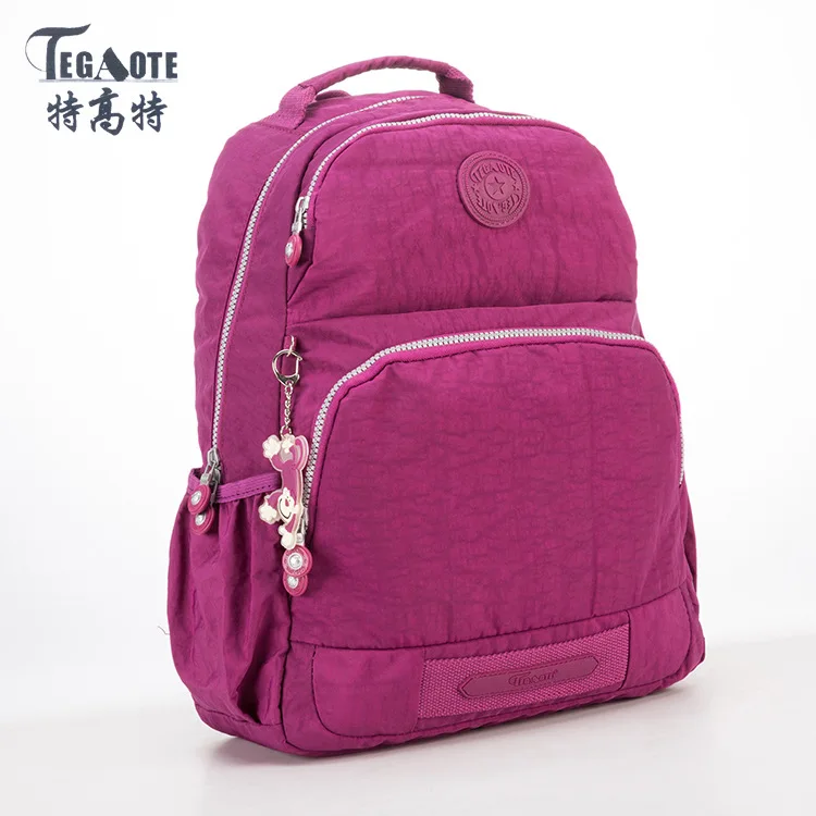 Школьный рюкзак Kipled для девочек-подростков, Mochila Feminina, женские рюкзаки, нейлоновый водонепроницаемый повседневный рюкзак для ноутбука, сумка для книг - Цвет: 6