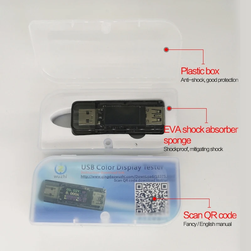 Dc Цифровой 30 в 5A Usb тестер Напряжение Ток Мощность измеритель емкости Qc 2,0 3,0 Fcp Afc Dcp детектор индикатор зарядного устройства