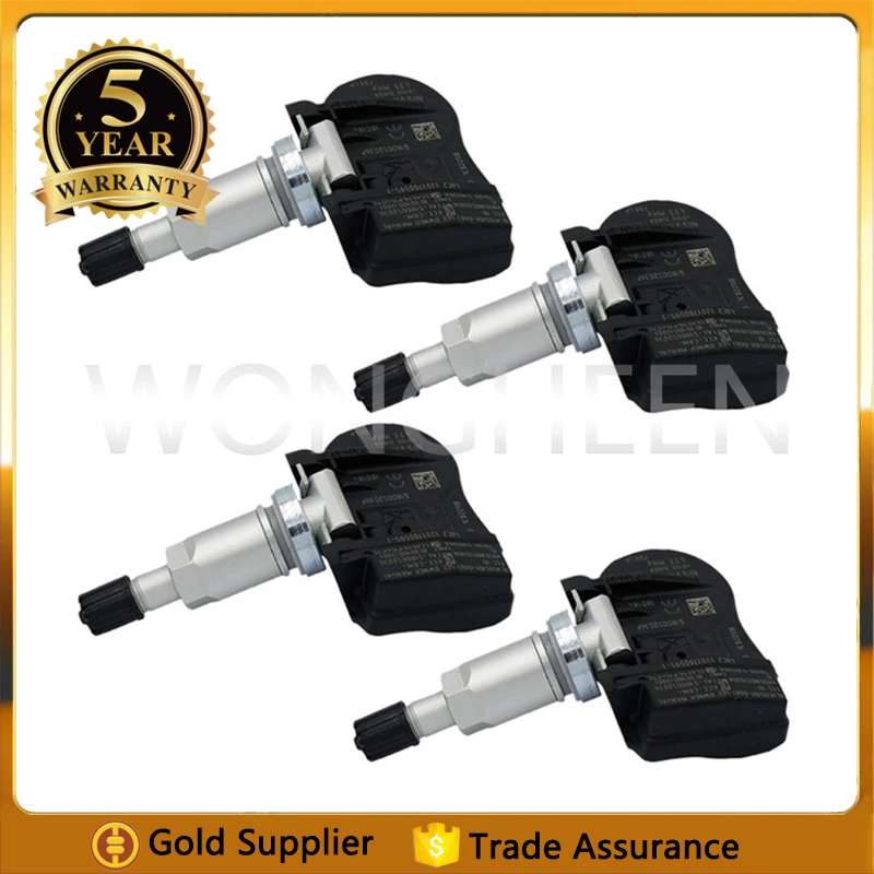 

4pcs 40700-3VU0A 433MHz Tire Pressure Monitor Sensor For Nissan Pulsar Qashqai II TIIDA TEANA X-Trail Rogue 2014 2015 2016 2017