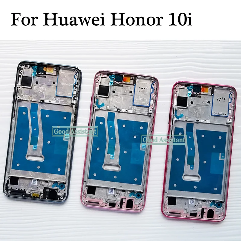 Для huawei Honor 10i HRY-LX1T Передняя Корпус Шасси пластина ЖК-рамка дисплея рамка лицевой панели Передняя рамка