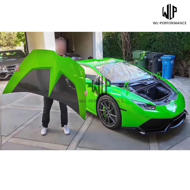 Высококачественная передняя крышка капота двигателя LP610 из углеродного волокна