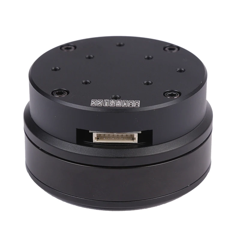 HT-S-6010 모터 직접 구동 브러시리스 DC 서보 마이크로 팬케이크 모터 스케이트 보드 AGV 자동차
