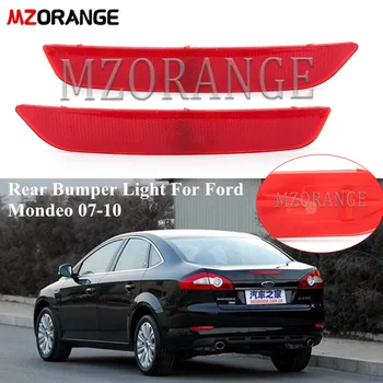 

MZORANGE Red Left/Right Rear Bumper Reflector Light For Ford Mondeo 2007-2013 Rear Brake Bumper Fog Light Reflective Strips