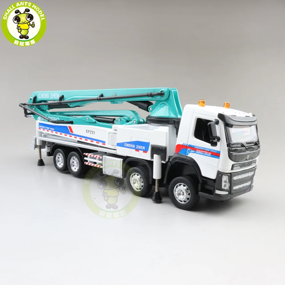 1/50 Volvo FM бетононасос грузовик литые под давлением металлические модельные игрушки автомобиль Дети Мальчики Девочки Подарки