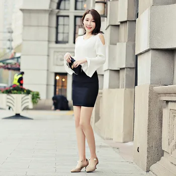 

New Women Office Mini Pencil Skirt Stretch Bodycon Tube Ladies Solid Skinny Plus Size High Waist Autumn Fashion Hot 2020