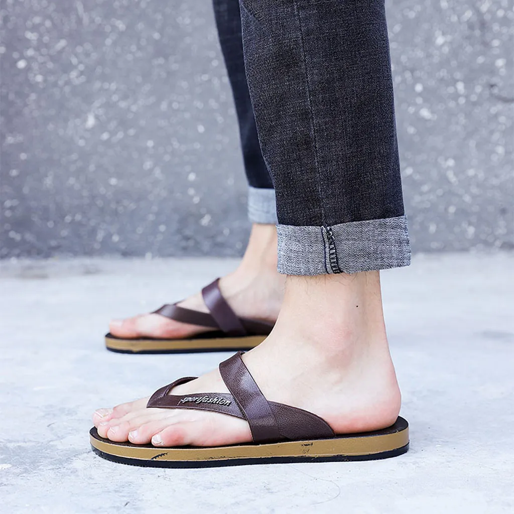 mens non slip sandals