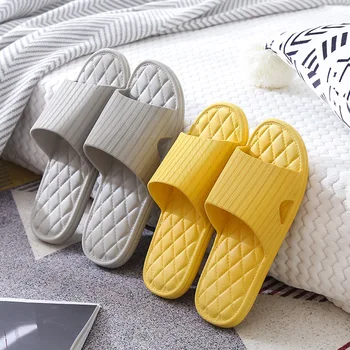 

Non-slip Feet Flip-flops High-heeled Wedges Beach Slipper Women's Solid Color Flip Flops Thick Y9Y0017