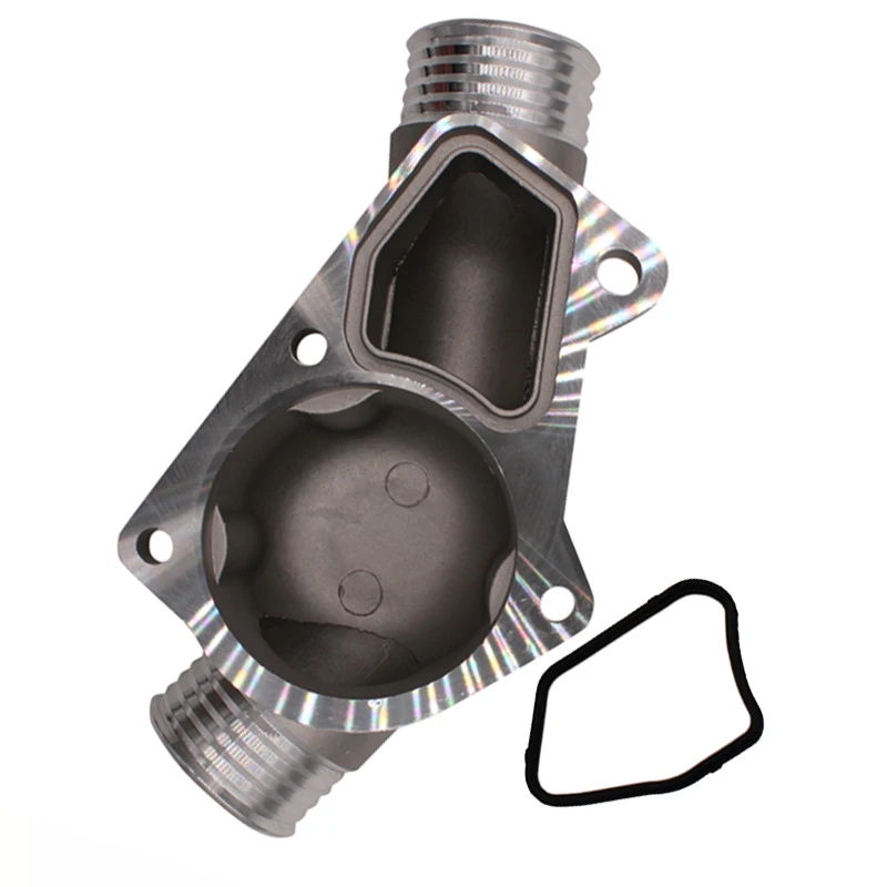 Swiixxer Couvercle De Boîtier De Thermostat En Aluminium Amélioré Avec Joint Pour M3 Z3 E34 E36 11531722531 11531740437