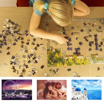 

1000pcs Bay Castle Landscape Kids Adults Birthday Gift Educational Intellect Toys Brain Power Develop Jigsaw Party Game Home