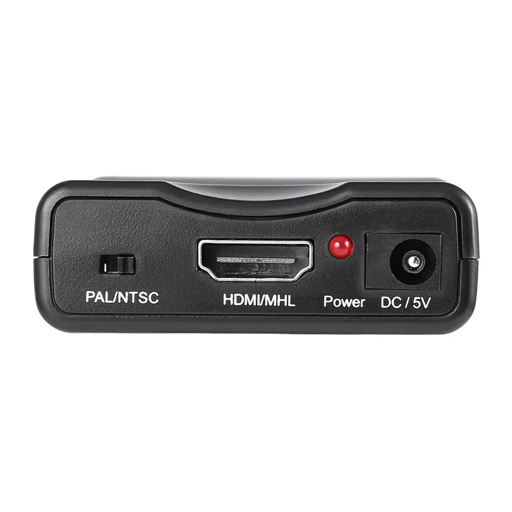 HD 1080P HDMI к SCART Видео Аудио адаптер универсальный конвертер адаптер для HD ТВ DVD коробка низкое энергопотребление