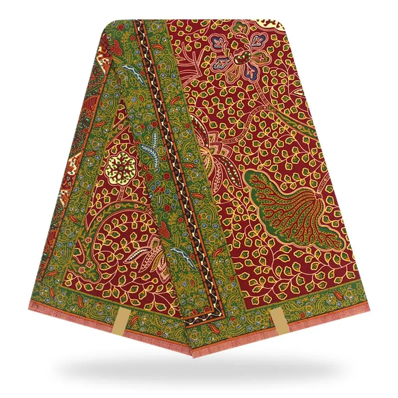 Настоящая восковая Анкара африканская вощеная ткань принтом для платьев африканская ткань Анкара ткань Настоящая Африканская ткань с восковой печатью печатная ткань - Цвет: YJ751016C2