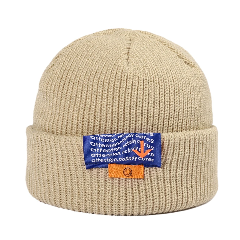 2021 Men Women Beanie Hats Autumn And Winter New Outdoor Warmth Personality Fashion Hip Hop Beanie For Men Multicolor Streetwear 