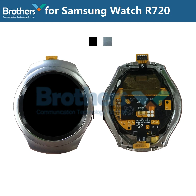Для samsung Watch gear S2 R720 SM-R720 ЖК-дисплей с рамкой для Samusng R720 сенсорный экран дигитайзер тест