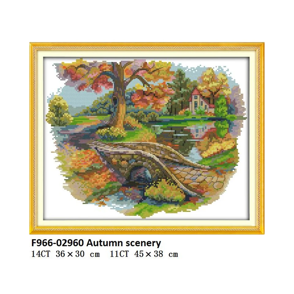 dmc cross stitch kit embroidery stitch joy sunday cross-stitch patterns needlework chinese counted cross stitch printed canvas (22)