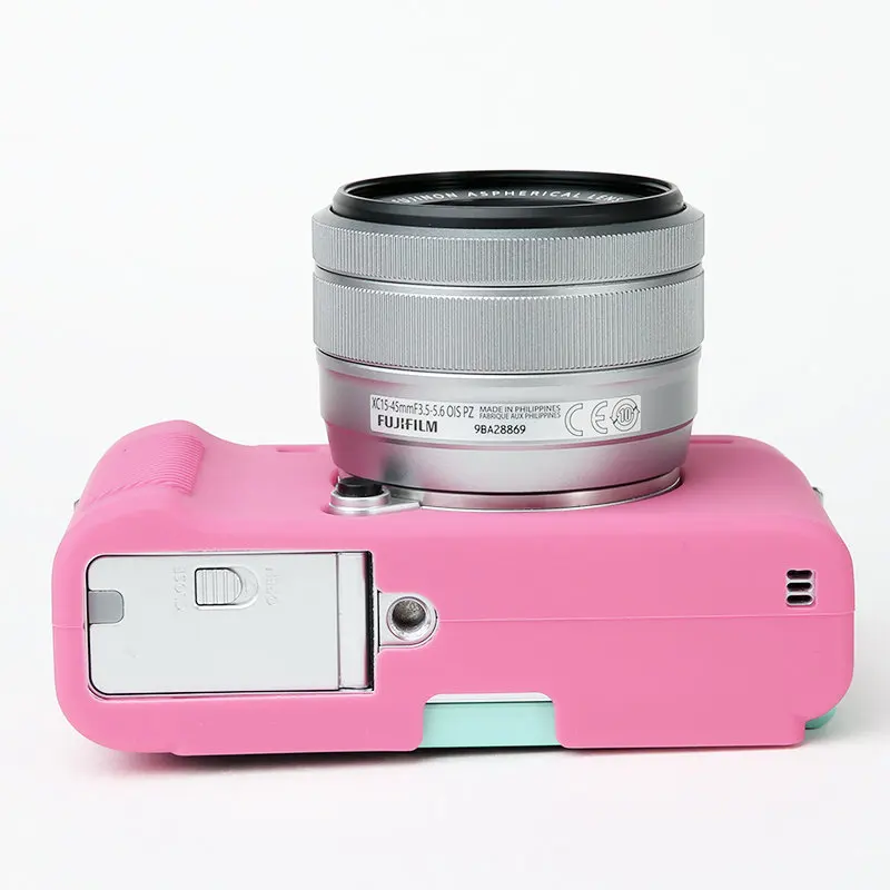 Силиконовая кожа брони чехол корпус протектор для Fujifilm X-A7 XA7 камеры только