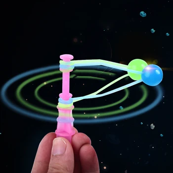 

3Pcs/set Creative Hand Shake Luminous Bumper Ball Classic Toy Novelty Glow In The Dark Children Entertainment Toys