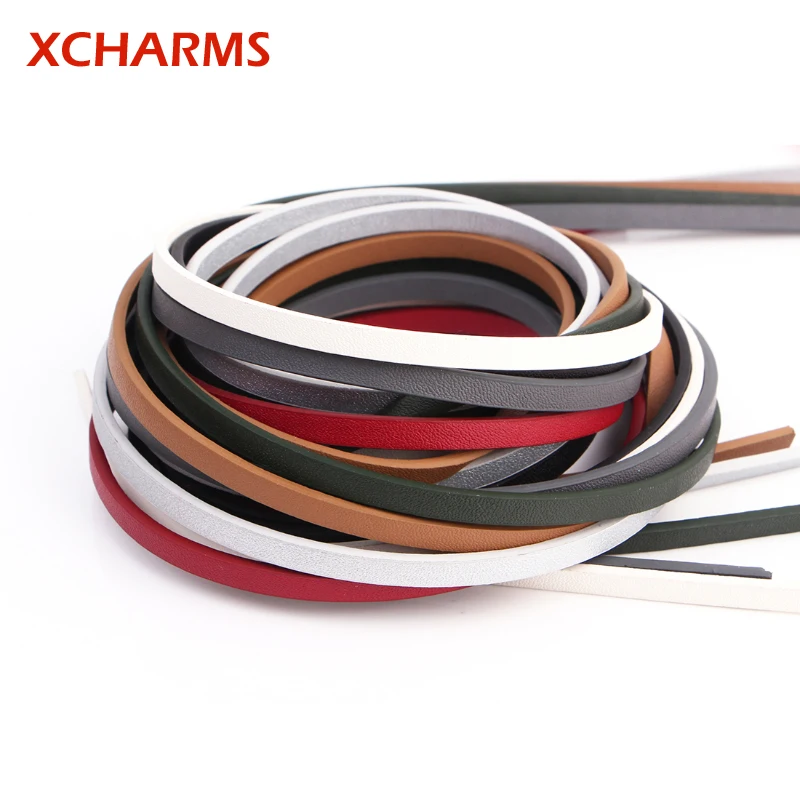 XCHARMS/5 мм/кожаный шнур веревка/ювелирные аксессуары/Запчасти для