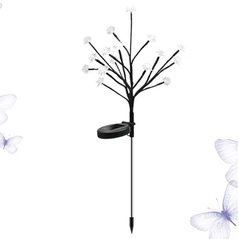 

1PC Solar Power Light 16LEDs Waterproof Ground Plug Lamp Garden Solar Lamp for Pathway