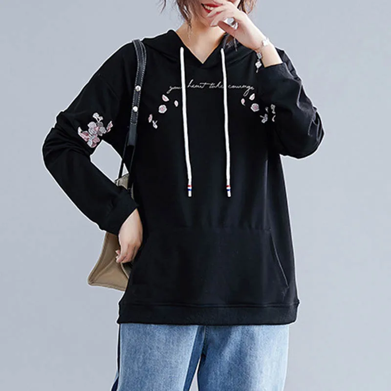 Осенняя женская футболка, большие размеры, обхват груди 150 см, 6XL, 7XL, 8XL, 9XL, футболка с длинным рукавом, женская, черная, розовая