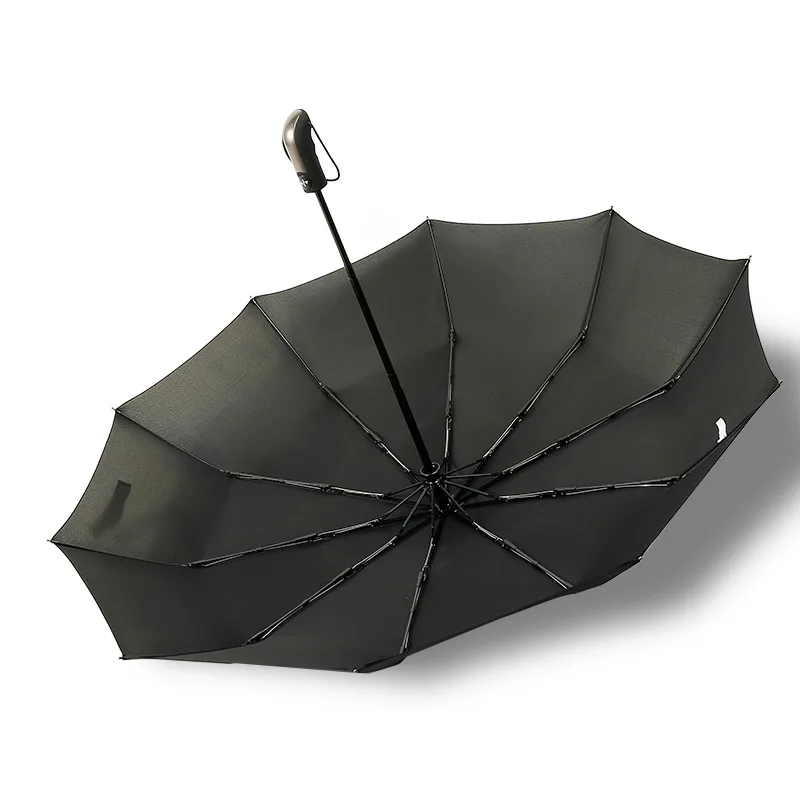 Folding Automatic Sunny and Rain Umbrella Parasol Luxury Windproof Umbrella Wind Resistant Paraguas for Women Men Travel Outdoor