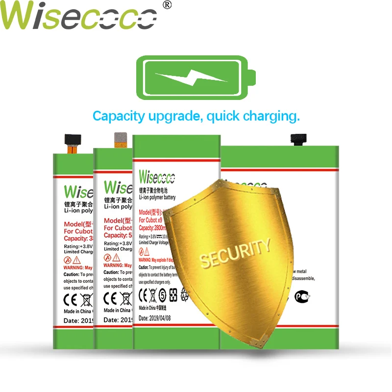WISECOCO 3650 мАч CUBOT MAGIC батарея для CUBOT MAGIC мобильного телефона новейшее производство высокое качество батарея+ код отслеживания