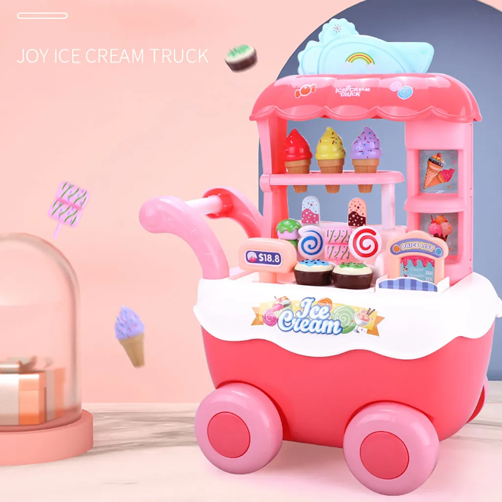 TELOTUNY 1 набор, игрушечная игрушка для имитации мороженого, игрушечная посуда, Детская развивающая игрушка ZD03