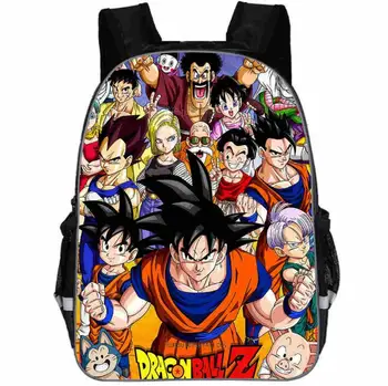 

Dragon Ball Backpack Ultra Instinct Goku Z Vegeta Super Saiyain Casual School Bags Toddler Boys Girls Teenager Mochila Bolsa