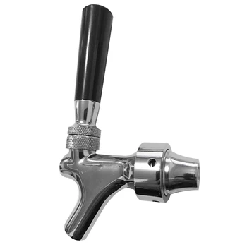 

Kitchen G5/8 Thread Brewing Dispenser Portable For Keg Tap Draft Beer Faucet Chrome Plating Tool Quick Connect Bar Wine Home