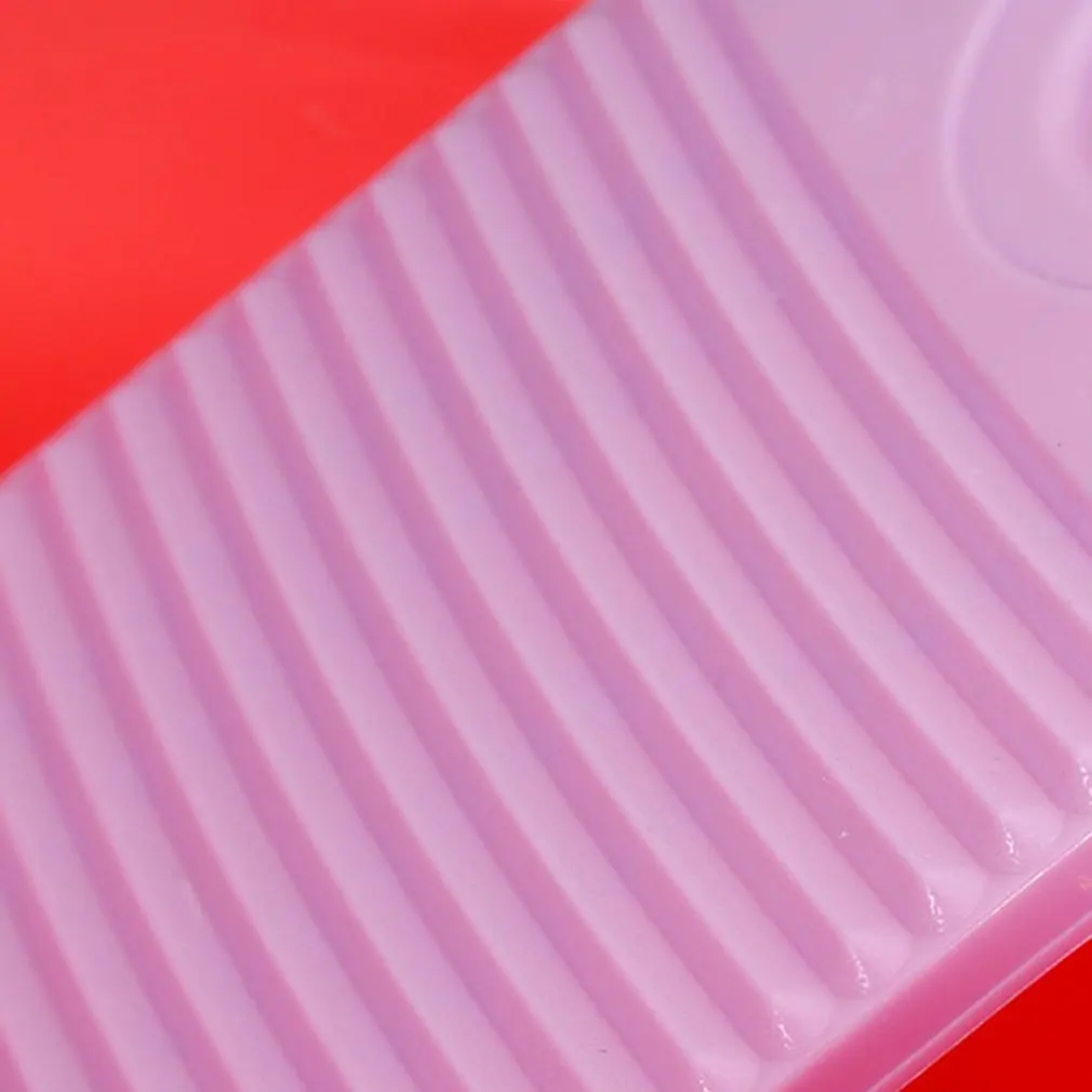Wall-mounted Plastic Non-Slip Mini Washboard Home Underwear Washboard Thickened Washboard Household Clothes Cleaning Tool