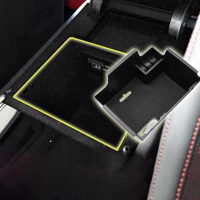 

Car-Styling Mobile phone coin box glove box Sundries storage box Interior decoration car Accessories for JAGUAR XE