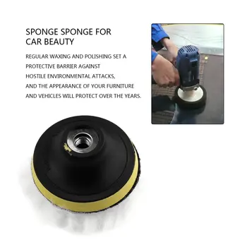 

7pcs Gross Polishing Buffing Pad Kit for Auto Car Polishing Wheel Kit Buffer With Drill Adapter