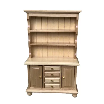 

1/12 Scale Dollhouse Miniature Bookcase Bookshelf Cabinet Cupboard Furnitures
