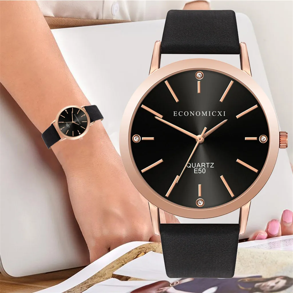 

Simple Women's Bracelet Watch Quartz Mesh Belt Band Fashion Wrist Watches Buckle Clasp Women Watch relojes mujer 2020 FJSL